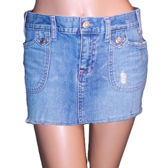 Old Navy Mini Denim Skirt 2 - Picture 1 of 5